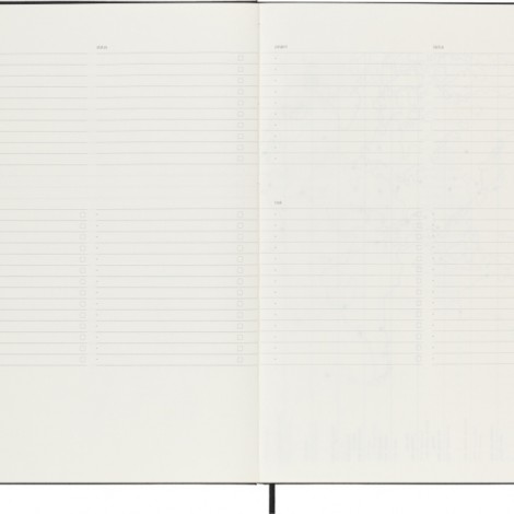 Notes MOLESKINE PROFESSIONAL A4 (21x29,7 cm), twarda oprawa, 192 strony, czarny