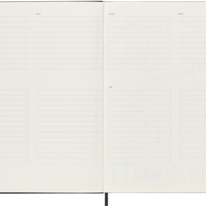 Notes MOLESKINE PROFESSIONAL XL (19x25 cm), twarda oprawa, 192 strony, czarny