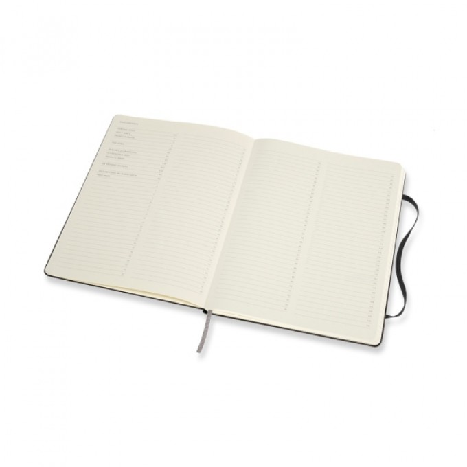Notes MOLESKINE PROFESSIONAL XL (19x25 cm), twarda oprawa, 192 strony, czarny