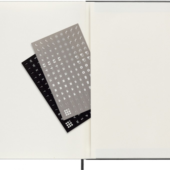 Notes MOLESKINE PROFESSIONAL XL (19x25 cm), twarda oprawa, 192 strony, czarny