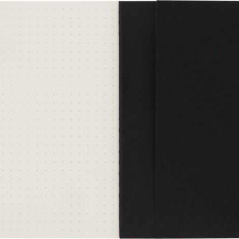 Zestaw 3 Zeszytów MOLESKINE Cahier Journals P (9x14cm) w kropki, 64 strony, czarny