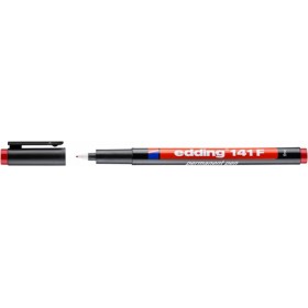Foliopis e-141 F EDDING, 0,6mm, czerwony