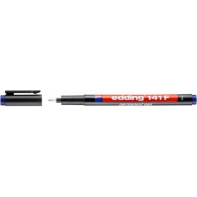 Foliopis permanentny e-141 F EDDING, 0,6mm niebieski