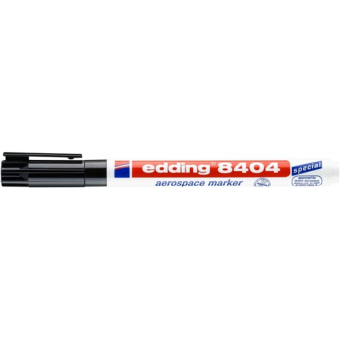 Marker dla przemysłu lotniczego e-8404 EDDING, 0,75mm, czarny