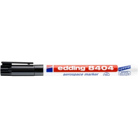 Marker dla przemysłu lotniczego e-8404 EDDING, 0,75mm, czarny