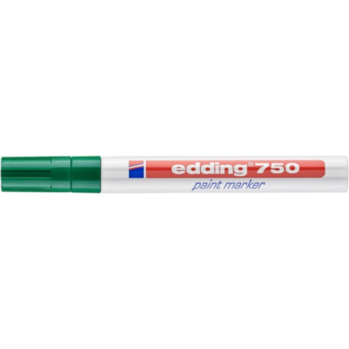 Marker olejowy e-750 EDDING, 2-4mm, zielony