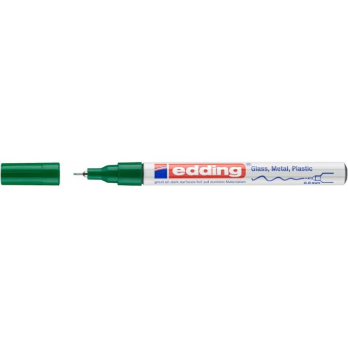 Marker olejowy e-780 EDDING, 0,8mm, zielony