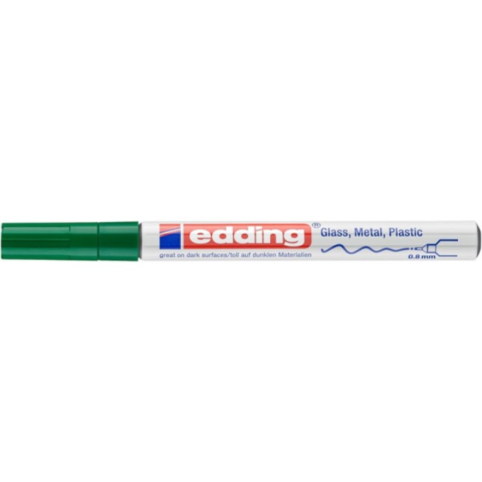Marker olejowy e-780 EDDING, 0,8mm, zielony