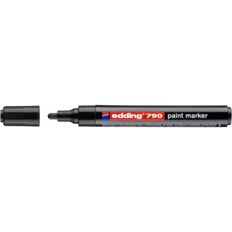Marker olejowy e-790 EDDING, 2-3mm, czarny