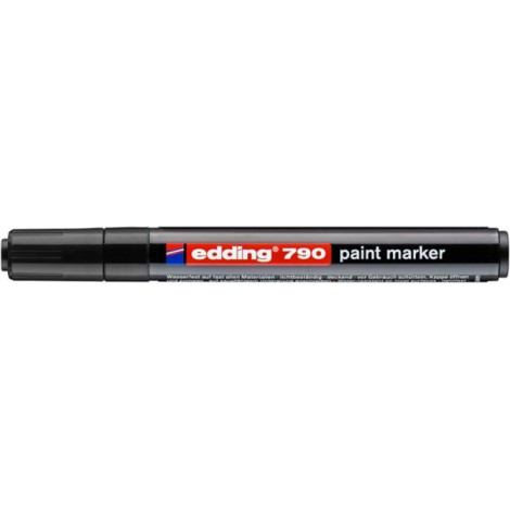 Marker olejowy e-790 EDDING, 2-3mm, czarny