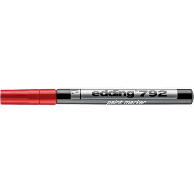 Marker olejowy e-792 EDDING, 0,8mm, czerwony