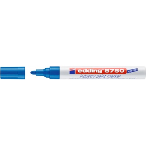Marker olejowy przemysłowy e-8750 EDDING, 2-4mm, niebieski