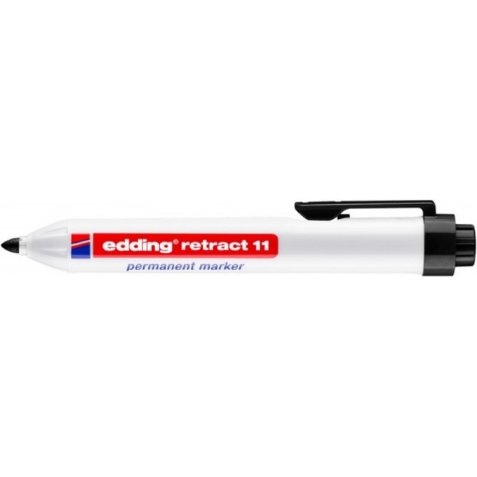 Marker permanentny automatyczny e-11 EDDING, 1,5-3mm, czarny