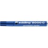 Marker permanentny e-2000c EDDING, 1,5-3mm, niebieski