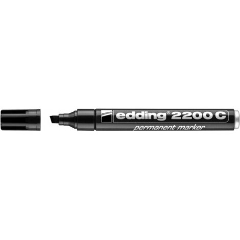 Marker permanentny e-2200c EDDING, 1-5mm, czarny