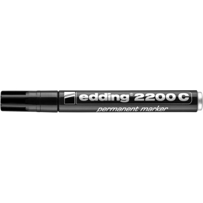Marker permanentny e-2200c EDDING, 1-5mm, czarny