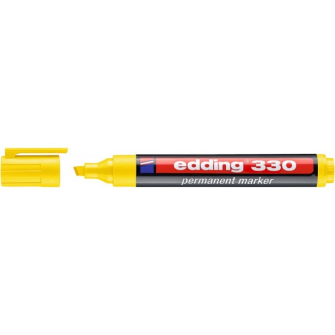 Marker permanentny e-330 EDDING, 1-5mm, żółty