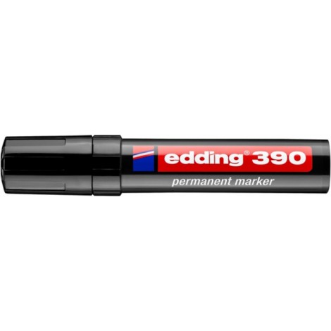 Marker permanentny e-390 EDDING, 4-12mm, czarny