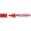 Marker permanentny e-550 EDDING, 3-4 mm, czerwony