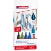 Marker tekstylny e-4500/5 S EDDING, 2-3mm, 5 sztuk, cool colours