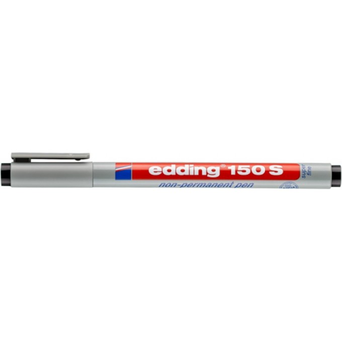 Marker zmywalny e-150 S EDDING, 0,3mm, czarny