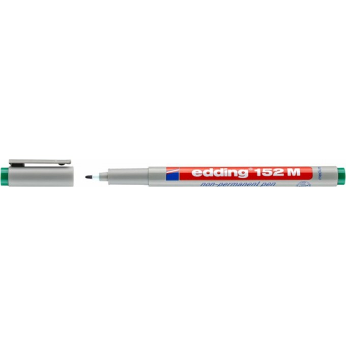 Marker zmywalny e-152 M EDDING, 1mm, zielony