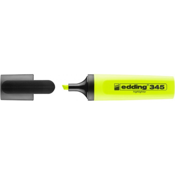 Zakreślacz e-345 EDDING, 2-5mm, żółty