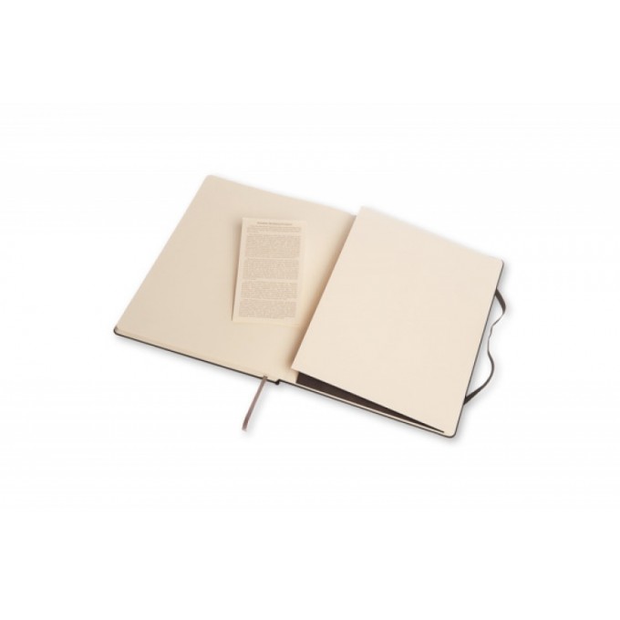 Notes MOLESKINE Classic XL (19x25cm) w linie, twarda oprawa, 192 strony, czarny