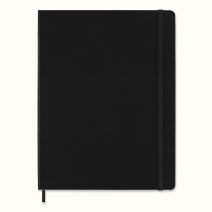 Notes MOLESKINE Classic XL (19x25cm) w linie, twarda oprawa, 192 strony, czarny