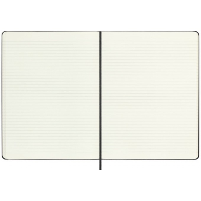 Notes MOLESKINE Classic XL (19x25cm) w linie, twarda oprawa, 192 strony, czarny