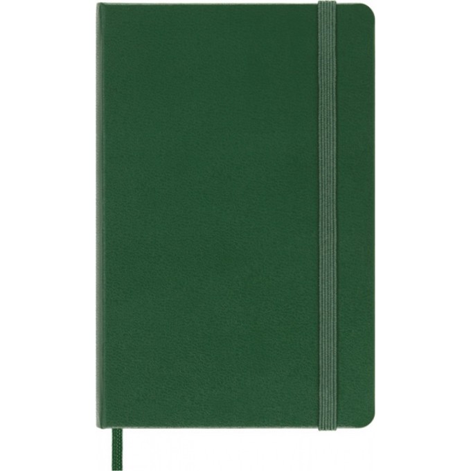 Notes MOLESKINE Classic P (9x14 cm) w linie, twarda oprawa, myrtle green, 192 strony, zielony