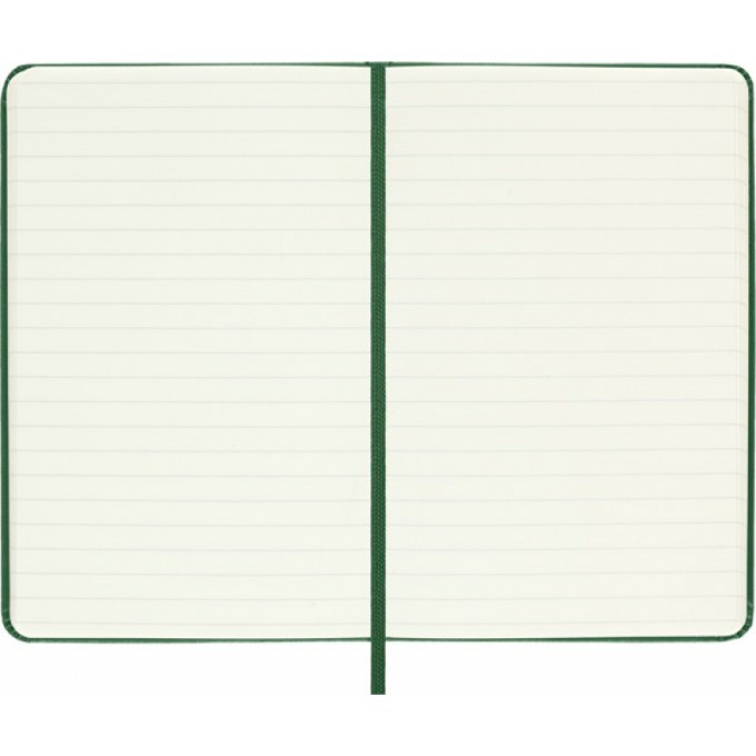 Notes MOLESKINE Classic P (9x14 cm) w linie, twarda oprawa, myrtle green, 192 strony, zielony