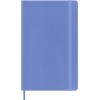 Notes MOLESKINE Classic L (13x21 cm) gładki, miękka oprawa, hydrangea blue, 240 stron, niebieski
