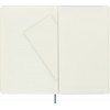 Notes MOLESKINE Classic L (13x21 cm) gładki, miękka oprawa, hydrangea blue, 240 stron, niebieski