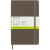 Notes MOLESKINE L (13x21 cm) gładki, miękka oprawa, earth brown, 192 strony, brązowy