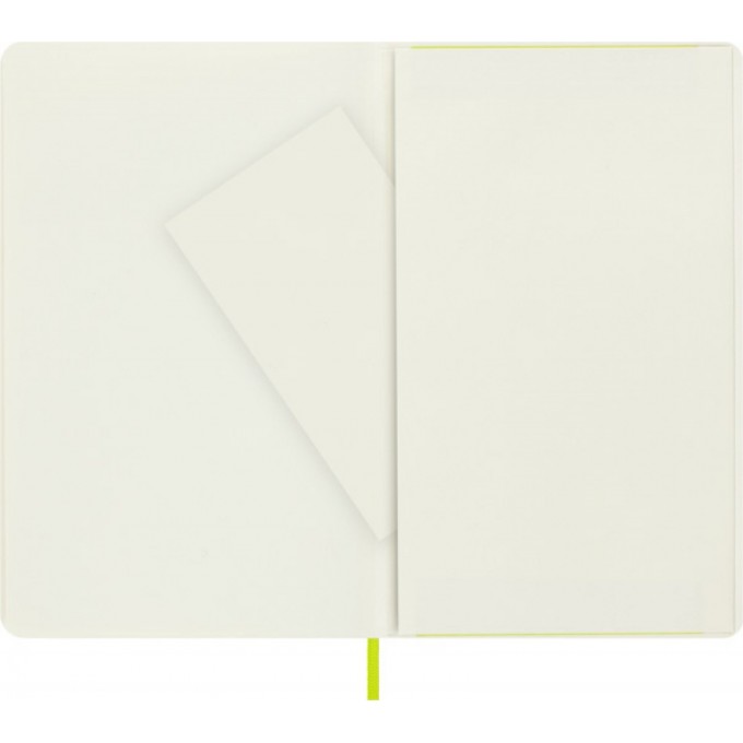 Notes MOLESKINE Classic L (13x21 cm) gładki, miękka oprawa, lemon green, 240 stron, zielony
