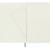 Notes MOLESKINE L (13x21 cm) gładki, miękka oprawa, reef blue, 192 strony, niebieski
