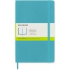 Notes MOLESKINE L (13x21 cm) gładki, miękka oprawa, reef blue, 192 strony, niebieski