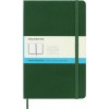 Notes MOLESKINE Classic L (13x21cm) w kropki, twarda oprawa, myrtle green, 240 stron, zielony