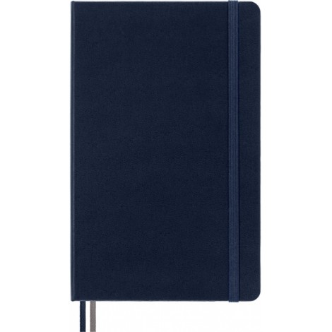 Notes MOLESKINE Classic L (13x21 cm) w linie, twarda oprawa, sapphire blue, 400 stron, niebieski