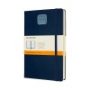 Notes MOLESKINE Classic L (13x21 cm) w linie, twarda oprawa, sapphire blue, 400 stron, niebieski