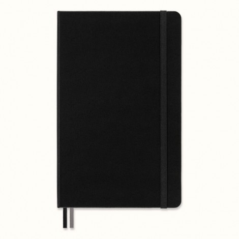 Notes MOLESKINE Classic L (13x21cm) w linie, twarda oprawa, 400 stron, czarny
