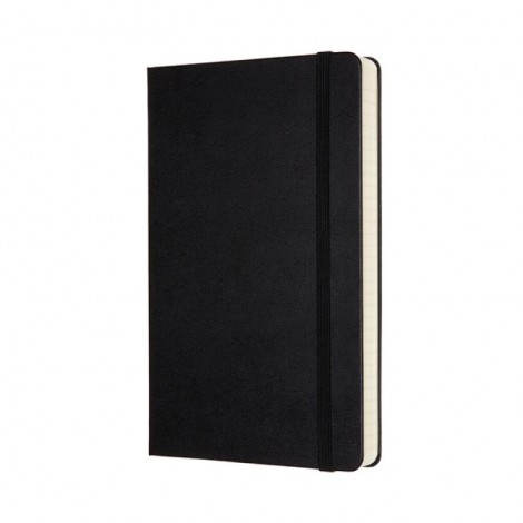 Notes MOLESKINE Classic L (13x21cm) w linie, twarda oprawa, 400 stron, czarny