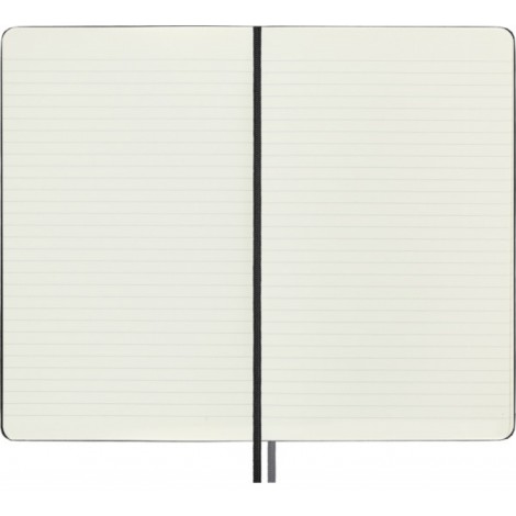 Notes MOLESKINE Classic L (13x21cm) w linie, twarda oprawa, 400 stron, czarny