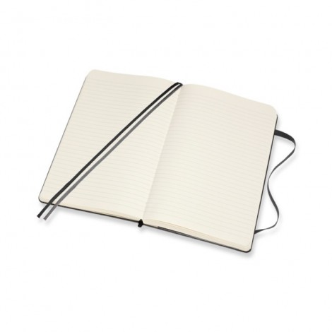 Notes MOLESKINE Classic L (13x21cm) w linie, twarda oprawa, 400 stron, czarny