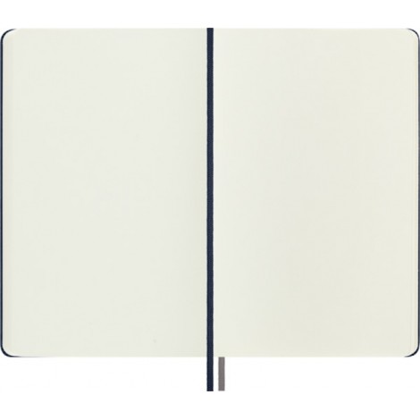 Notes MOLESKINE Classic L (13x21 cm) gładki, twarda oprawa, sapphire blue, 400 stron, niebieski