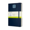 Notes MOLESKINE Classic L (13x21 cm) gładki, twarda oprawa, sapphire blue, 400 stron, niebieski