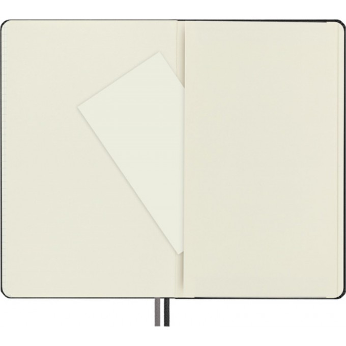 Notes MOLESKINE Classic L (13x21cm) w kratkę, twarda oprawa, 400 stron, czarny