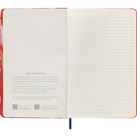 Notes MOLESKINE edycja limitowana Year of the Tiger L (13 × 21 cm) w linie, czerwony