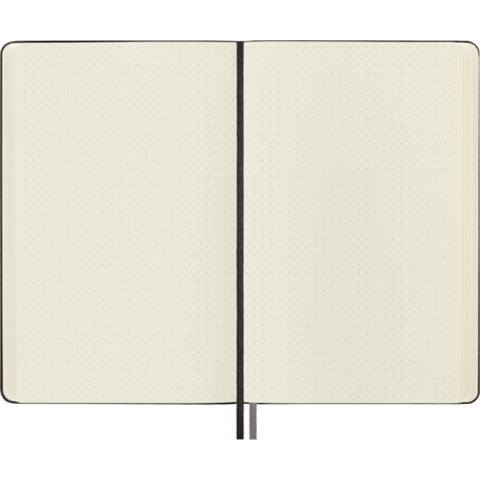 Notes MOLESKINE Classic L (13x21cm) w kropki, twarda oprawa, 400 stron, czarny